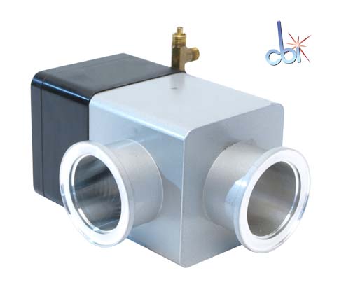 VARIAN RIGHT ANGLE BLOCK VACUUM VALVE