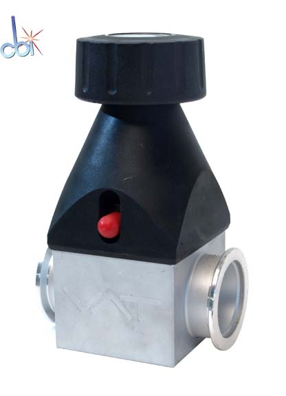 VAT IN-LINE DIAPHRAGM VACUUM VALVE KF 40 MM