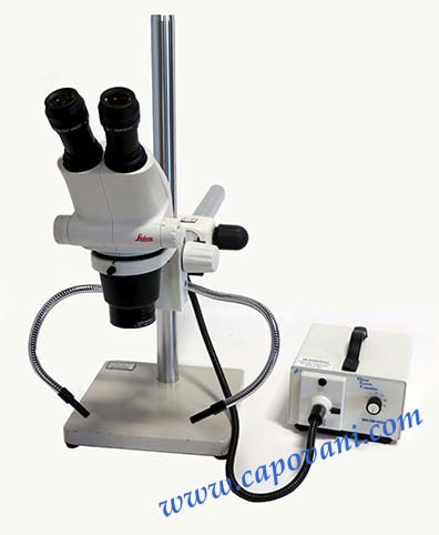 LEICA STEREO MICROSCOPE 6.3X - 40X