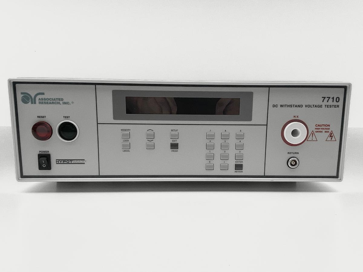 ASSOCIATED RESEARCH DC HIPOT TESTER 12 kV at 10 mA DC