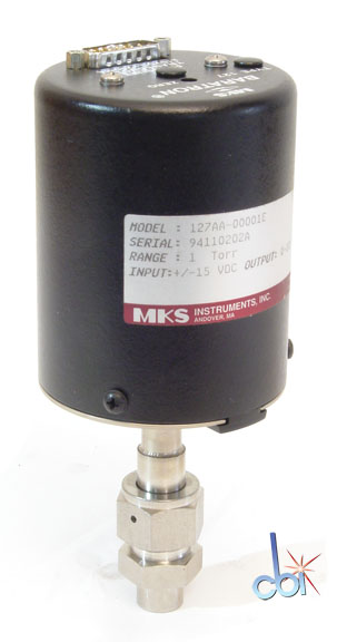 MKS CAPACITANCE GAUGE WITH VCO FLANGE 1 TORR