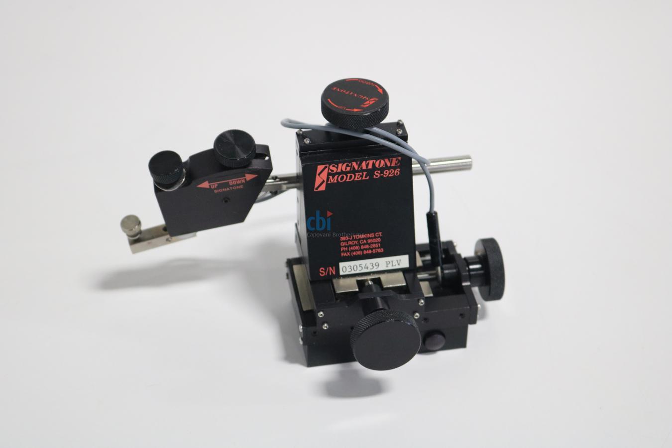 SIGNATONE PRECISION THREE AXIS MICROPOSITIONER