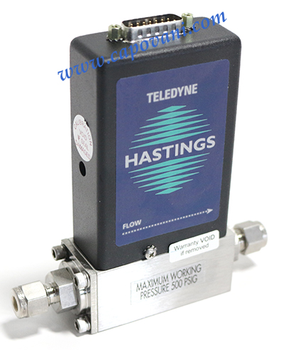 TELEDYNE HASTINGS MASS FLOW CONTROLLER 100 SCCM NITROGEN