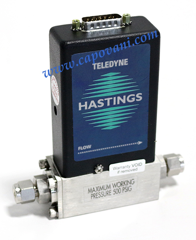 TELEDYNE HASTINGS MASS FLOW CONTROLLER 100 SCCM ARGON