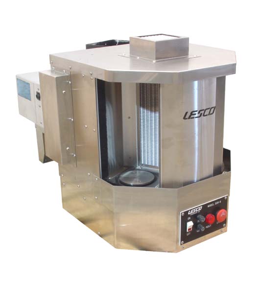 LESCO THREE STATION ROTATING UV CURING SYSTEM