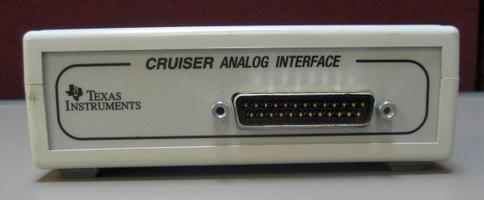 TI Cruiser Analog Interface