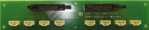 TEL, 2981-600316-11, Temp Ctrl Conn Board