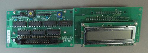 TEL MA02702 LCD PCB