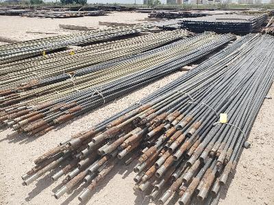 Fiberglass Rods 1" & 1-1/4" Rack D2 Odessa, TX