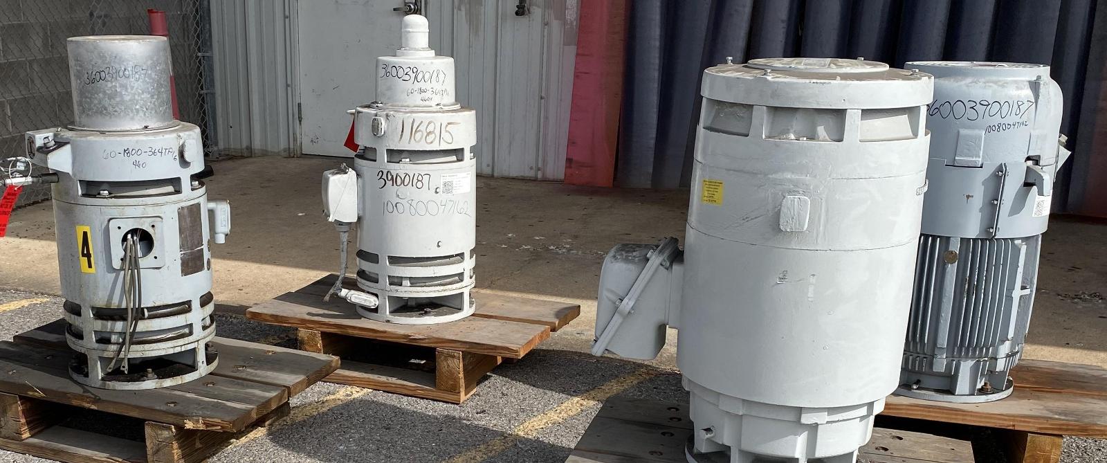 Surplus MRO IN-LINE pump Electric Motors
